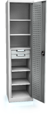 System cupboard UNI 1950 x 490 x 500 - shelves-drawers